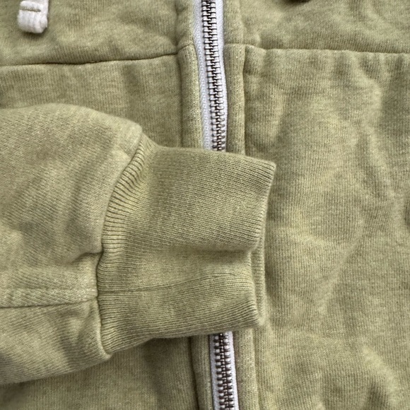 Green Zip-Up Hoodie - Picture 4 of 6